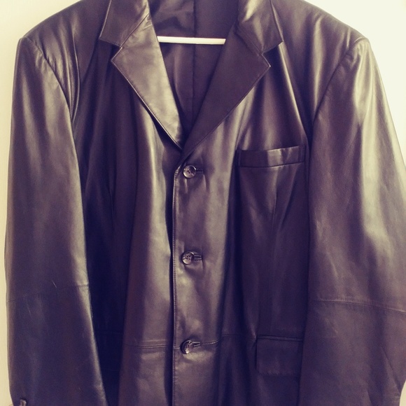 leather wali jacket